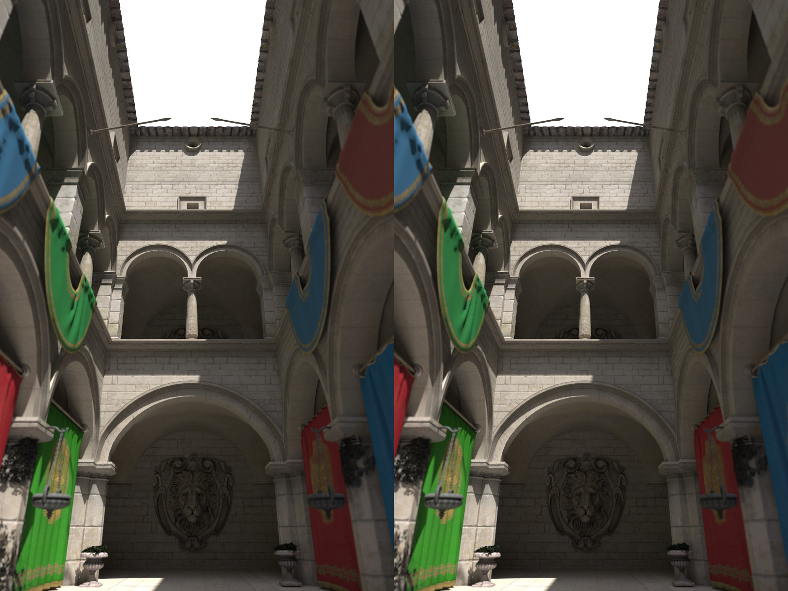 Example 3D stereo image using stereoMode = OSP_STEREO_SIDE_BY_SIDE.