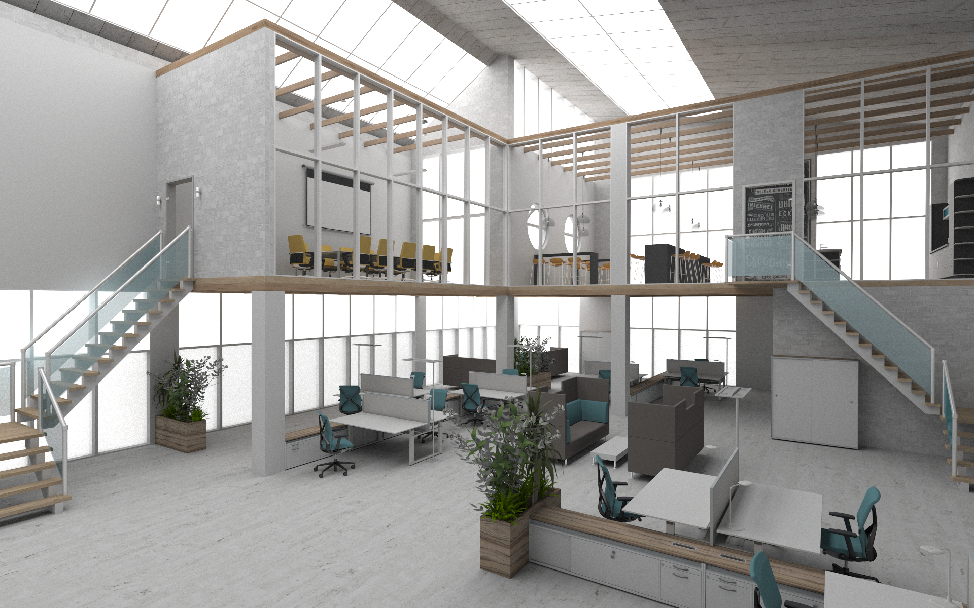 Ospray gallery Pcon planner rendering