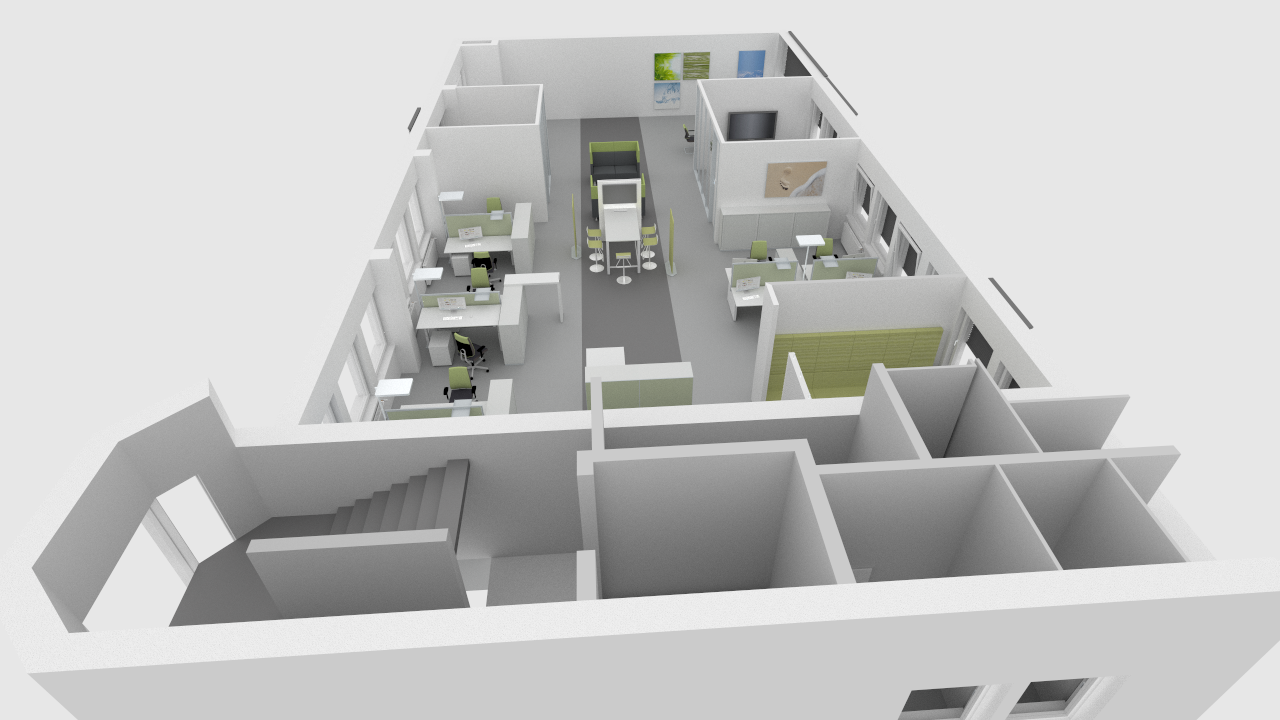Ospray gallery Pcon planner rendering